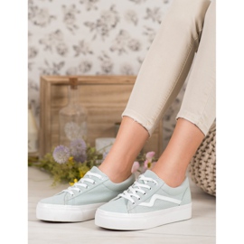 Kylie Scarpe da ginnastica verdi alla moda verde 2