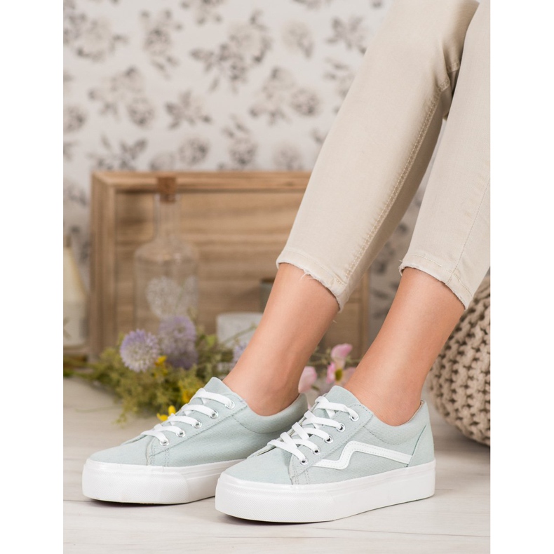 Kylie Scarpe da ginnastica verdi alla moda verde 2