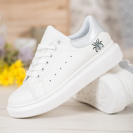 Kylie Scarpe sportive alla moda bianco 1