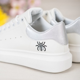Kylie Scarpe sportive alla moda bianco 2