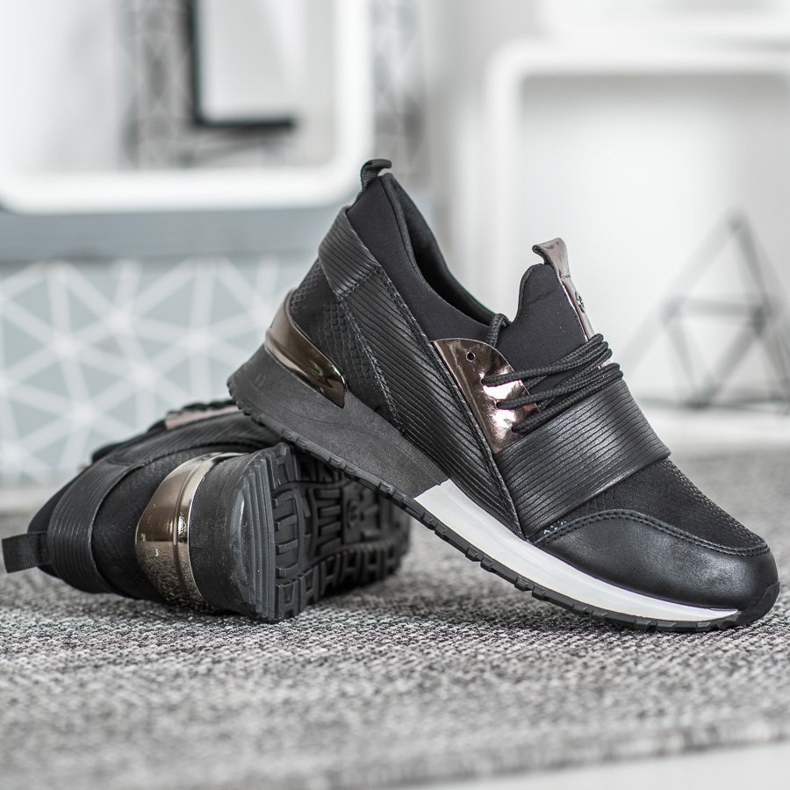 Muto Scarpe sportive sulla piattaforma nero 2