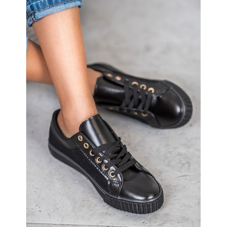 Muto Sneakers Nere Con Rete nero 2