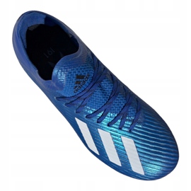 Adidas X 19.1 Fg Jr EG7164 scarpe blu blu 1