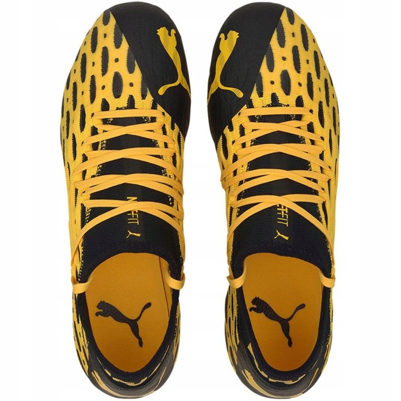 Scarpe da calcio Puma Future 5.2 Netfit Fg Ag M 105784 03 giallo giallo 1