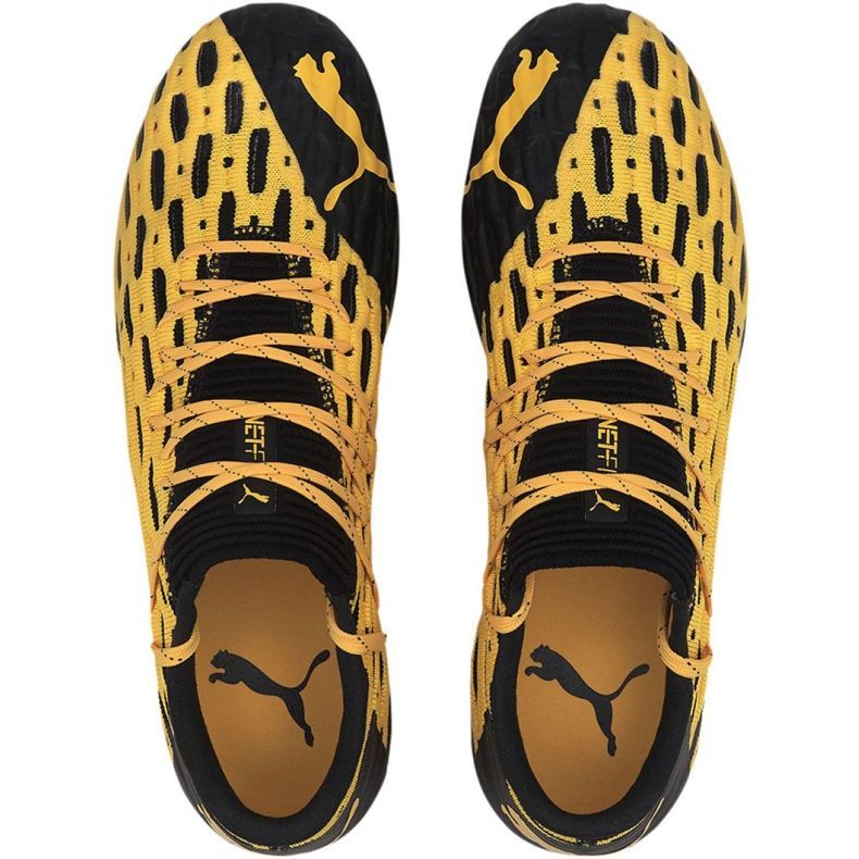 Scarpe da calcio Puma Future 5.1 Netfit Low Fg Ag M 105791 02 giallo giallo 1