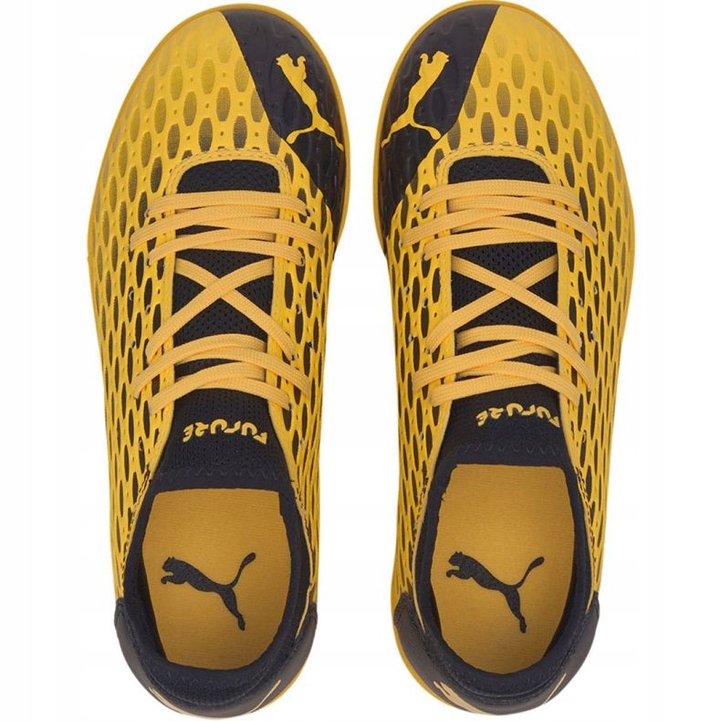 Scarpe da calcio Puma Future 5.4 Tt Jr 105813 03 giallo giallo 1
