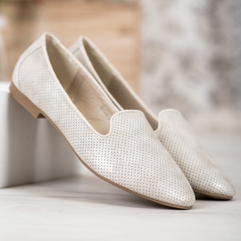 Goodin Signori della pelle beige 1