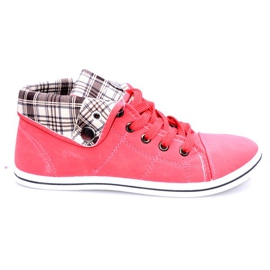 Sneakers alte Converti DD52 Peach giallo 1