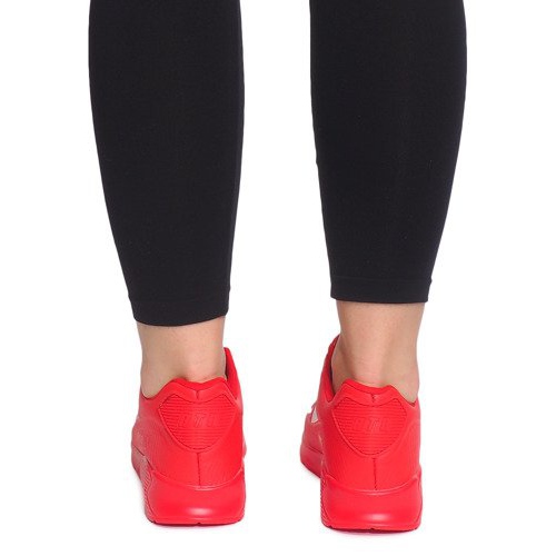 Scarpe da tennis D11N-5 rosse rosso 1
