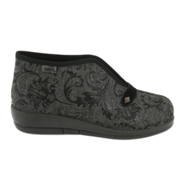 Scarpe da donna Befado pu 031D036 nero grigio 1