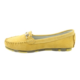 Mocassino in pelle scamosciata Filippo DP 1202 giallo 2