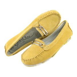 Mocassino in pelle scamosciata Filippo DP 1202 giallo 6