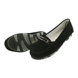 Mocassino Filippo DP1202 in pelle scamosciata nero 5