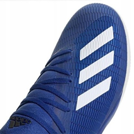 Scarpe da calcio Adidas X 19.3 In M EG7154 blu blu 1