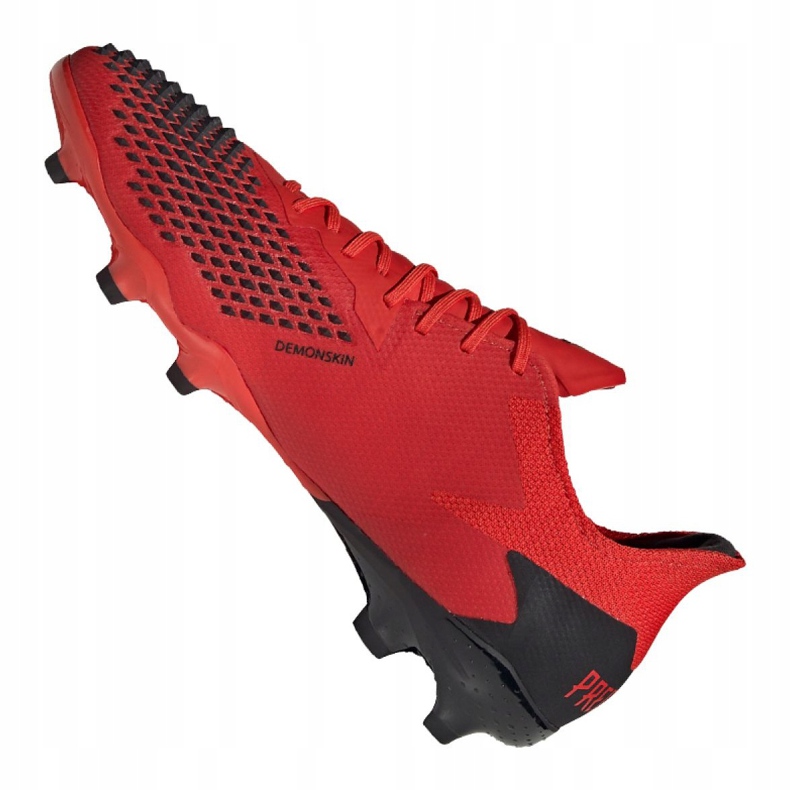 Adidas Predator 20.2 Fg M EE9553 scarpe rosso rosso 1