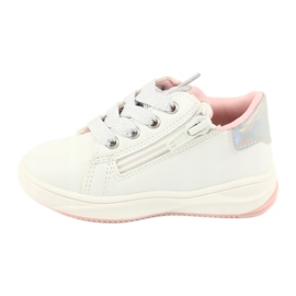 American Club Scarpe sportive per ragazze con una stella GC15 White bianco 2