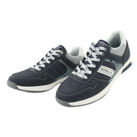Scarpe sportive da uomo ADI American Club RH01 blu navy blu grigio 3
