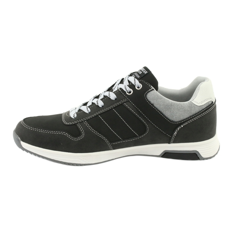 Scarpe sportive da uomo ADI American Club RH01 nero grigio 2