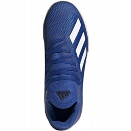 Scarpe indoor adidas X 19.3 In Jr EG7170 blu blu 1