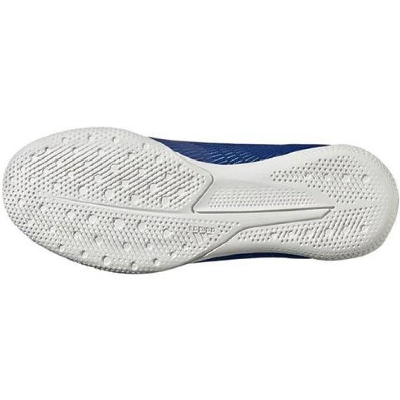 Scarpe indoor adidas X 19.3 In Jr EG7170 blu blu 2