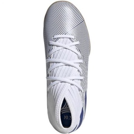 Scarpe indoor adidas Nemeziz 19.3 In Jr EG7241 multicolore bianco 1