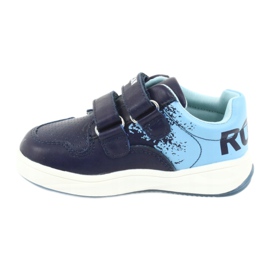 Scarpe sportive American Club GC18 Velcro blu navy blu 2