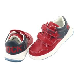 American Club Scarpe sportive in velcro rosse/blu navy rosso 4