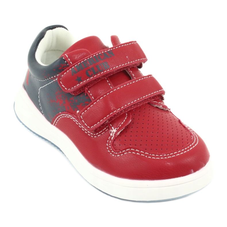 American Club Scarpe sportive in velcro rosse/blu navy rosso 1