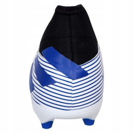 Scarpe da calcio Adidas Nemeziz 19.3 Ll Fg Jr EH0018 bianca bianca 2