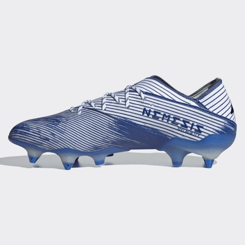 Scarpe da calcio Adidas Nemeziz 19.1 Sg M FU8497 blu blu 1