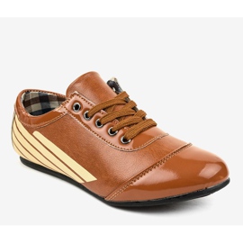 Scarpe jazz classiche marroni 028-1 marrone 1