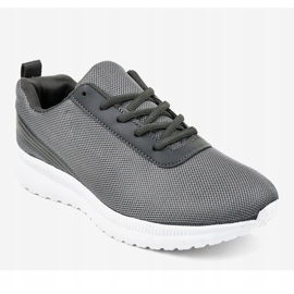 Scarpe sportive grigie 731A-3 grigio 1