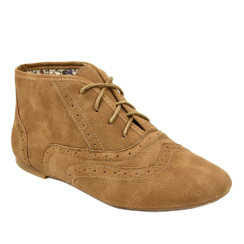 Scarpe jazz traforate marroni DA8753 marrone 1