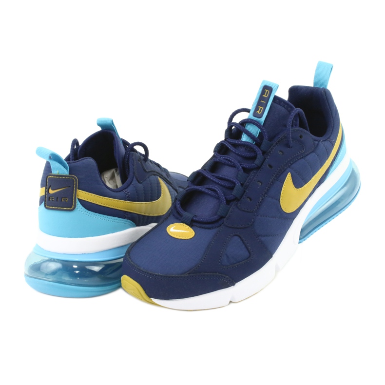 Nike Air Max 270 Futura M AO1569-400 scarpe blu navy blu giallo 4