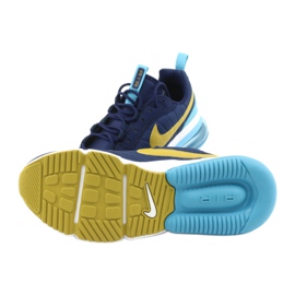 Nike Air Max 270 Futura M AO1569-400 scarpe blu navy blu giallo 5