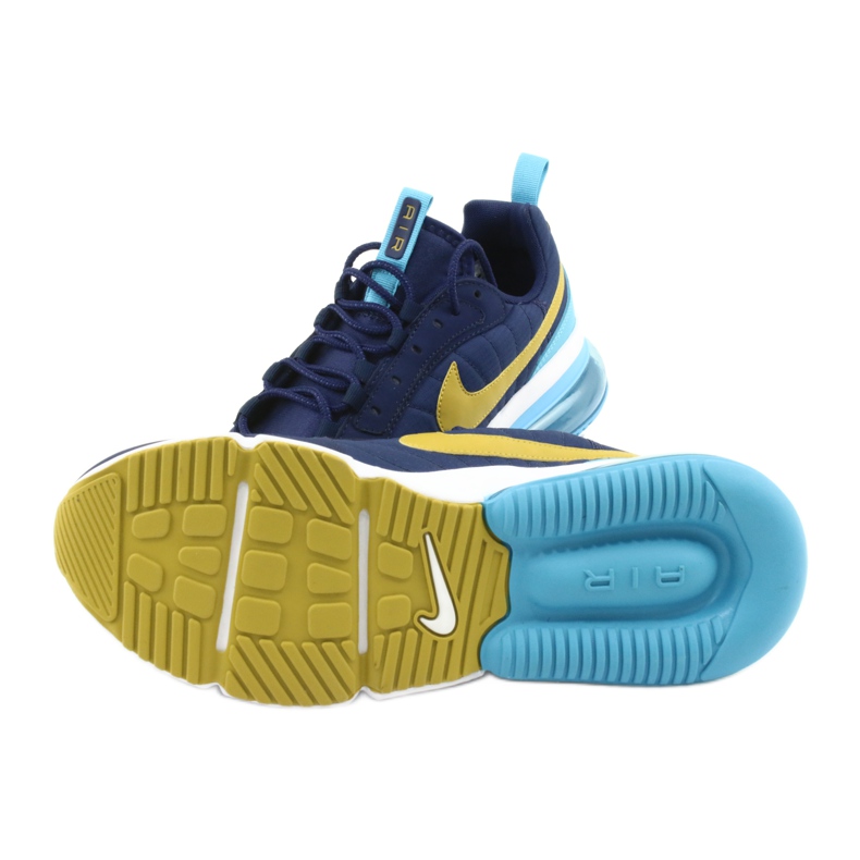 Nike Air Max 270 Futura M AO1569-400 scarpe blu navy blu giallo 5