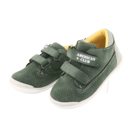 Stivali Con Velcro American Club GC22 grigio verde 3