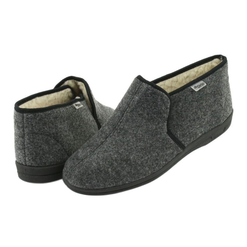 ORTO Befado scarpe da uomo 730M045 nero grigio 4