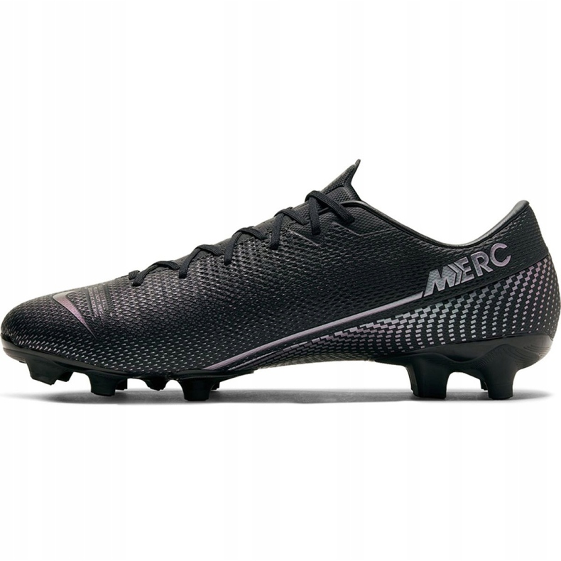 Nike Mercurial Vapor 13 Academy FG / MG M AT5269-010 scarpe da calcio nero nero 2
