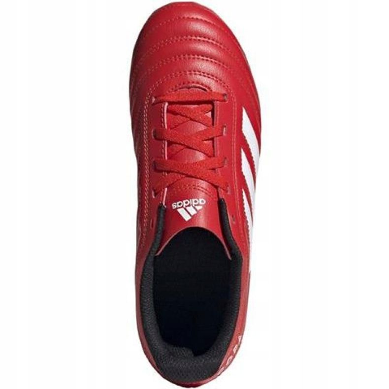Scarpe da calcio Adidas Copa 20.4 Fg Jr EF1919 rosso arance e rosse 2