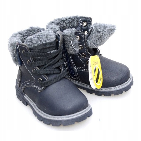 Trapper neri per bambini nero 1