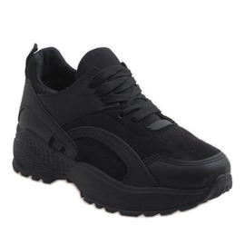 Scarpe sportive alla moda nere A88-18 nero 1