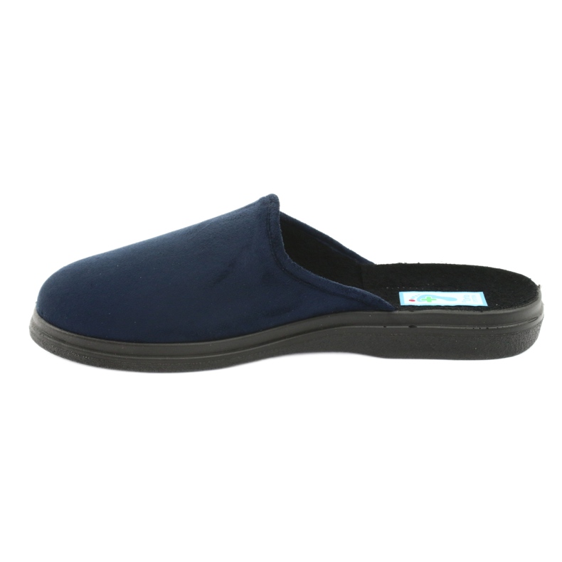 Ciabatte Befado 125m per diabetici blu navy 3