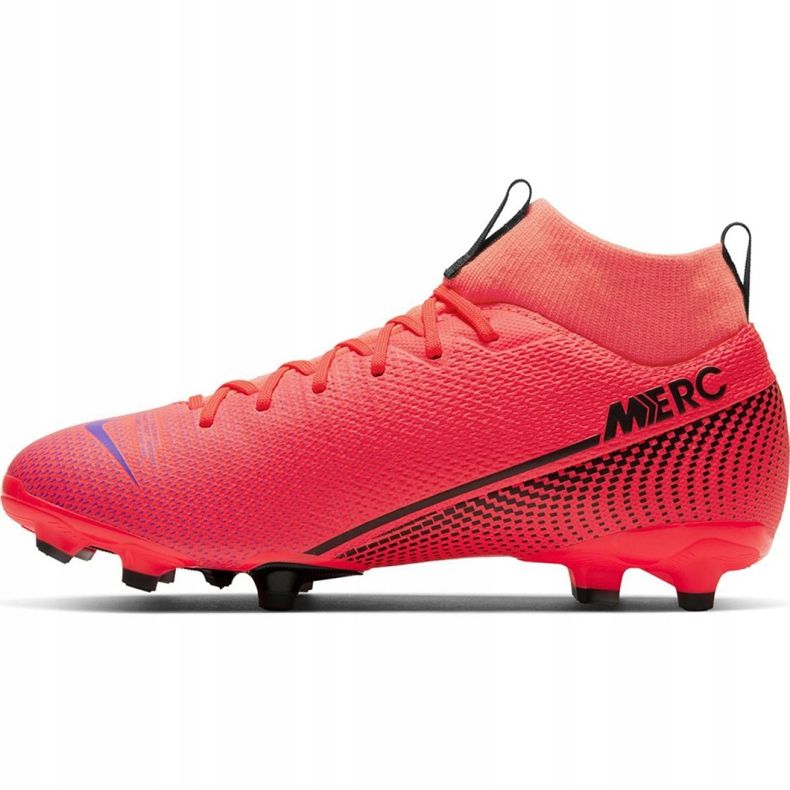 Nike Mercurial Superfly 7 Academy FG / MG Jr AT8120-606 scarpe da calcio rosso rosso 2