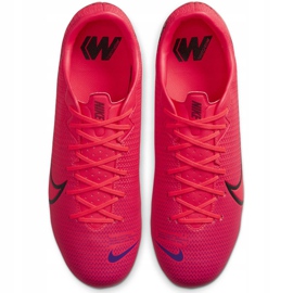 Scarpe da calcio Nike Mercurial Vapor 13 Academy FG / MG M AT5269-606 rosso rosso 1