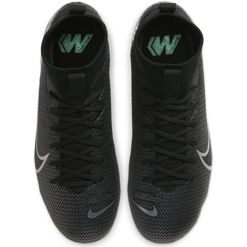 Scarpe da calcio Nike Mercurial Superfly 7 Academy FG / MG Jr AT8120-010 nero nero 1