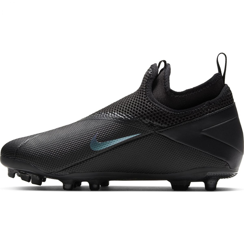 Nike Phantom Vsn 2 Academy Df FG / MG Jr CD4059-010 scarpe da calcio nero nero 2