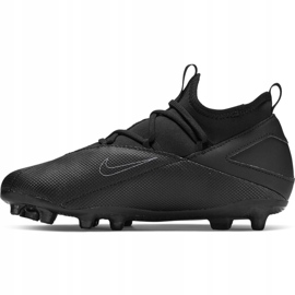 Nike Phantom Vsn 2 Club Df FG / MG Jr CD4061-010 scarpe da calcio nero nero 2