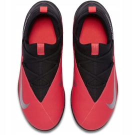 Scarpe indoor Nike Phantom Vsn 2 Club Df Ic Jr CD4072-606 rosso nero 1