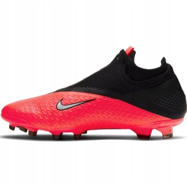 Nike Phantom Vsn 2 Pro Df Fg M CD4162-606 scarpe da calcio rosso rosso 2